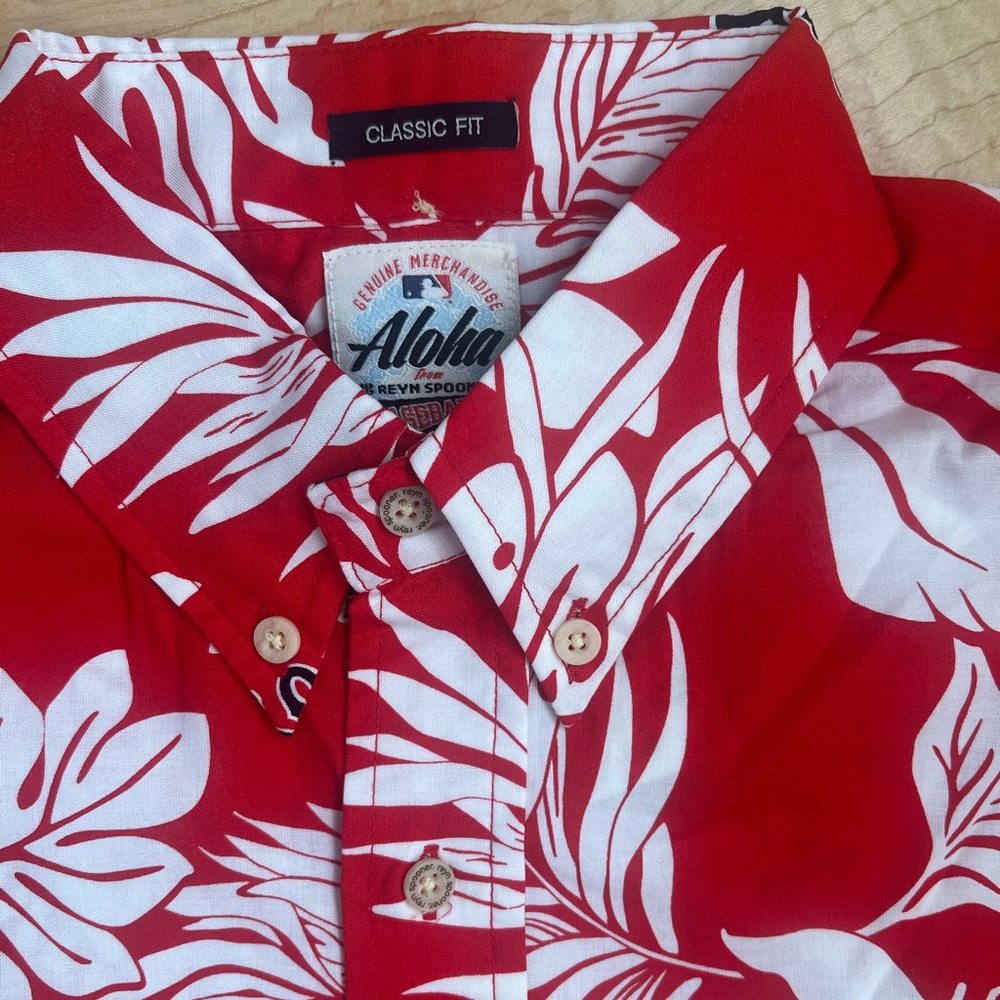 Reyn Spooner Boston Red Sox Aloha Button Down Shirt